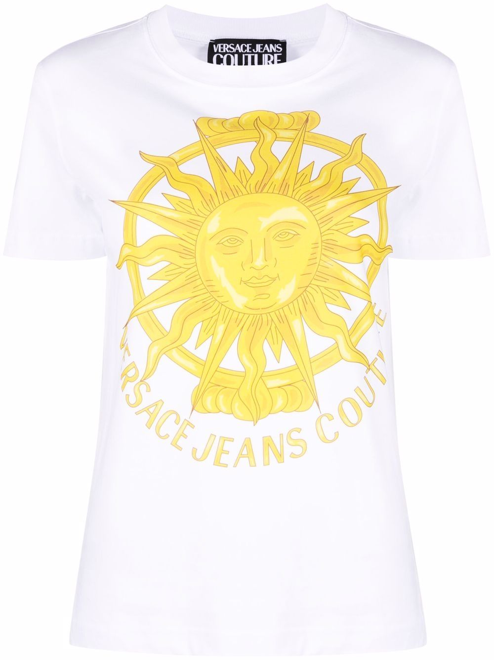 Versace Jeans Couture  Logo print cotton t-shirt